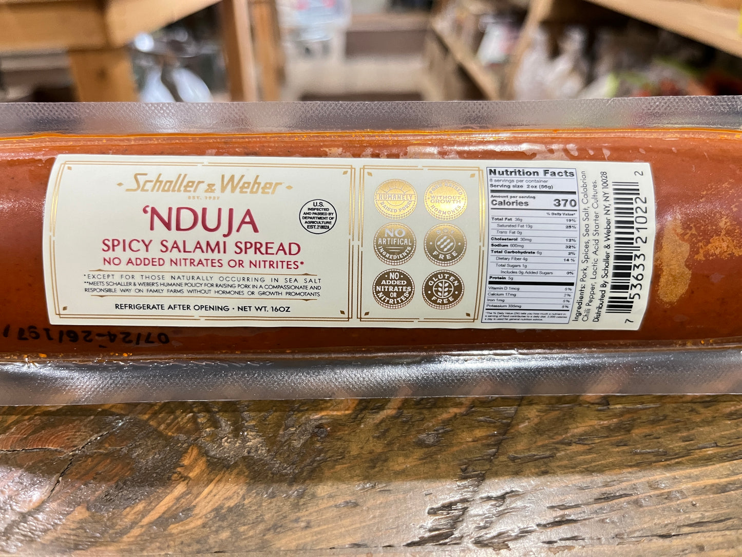'Nduja Spicy Salami Spread