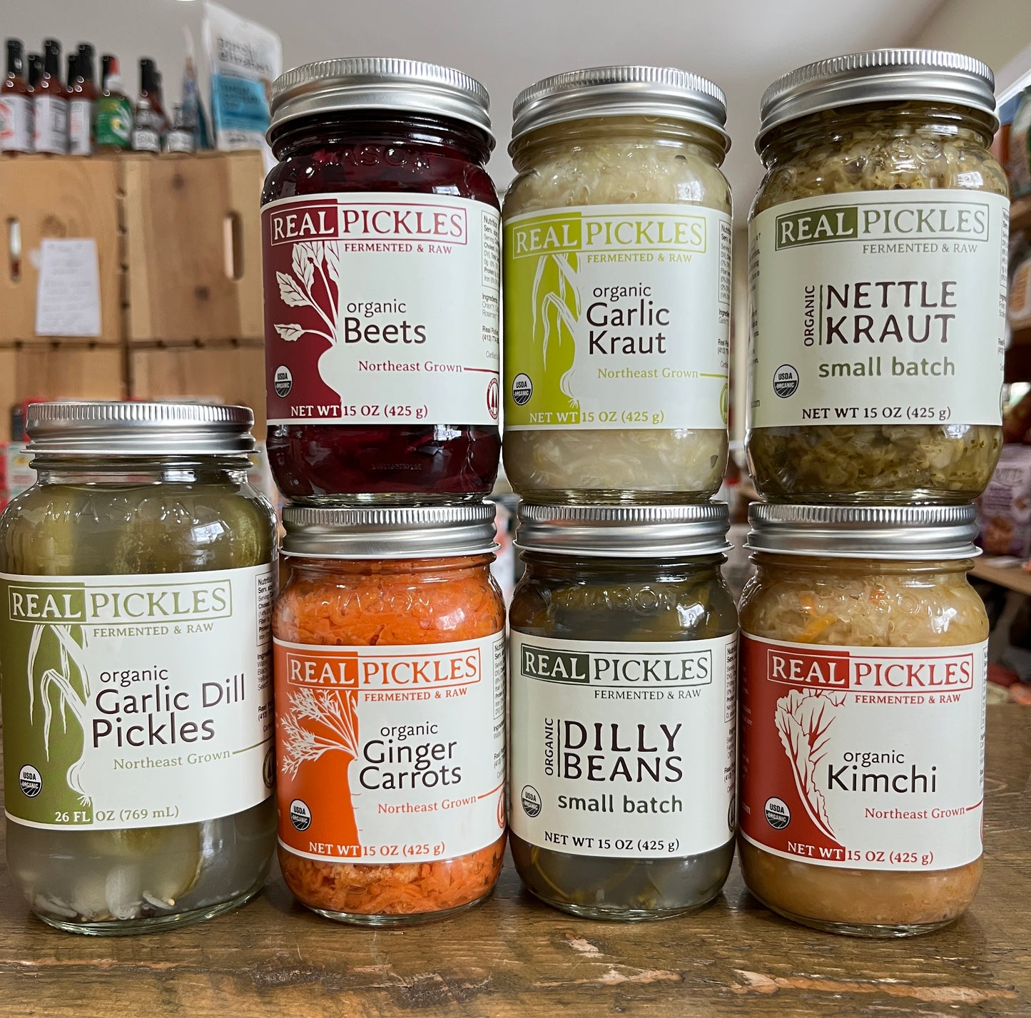 Real Pickles Organic JARS