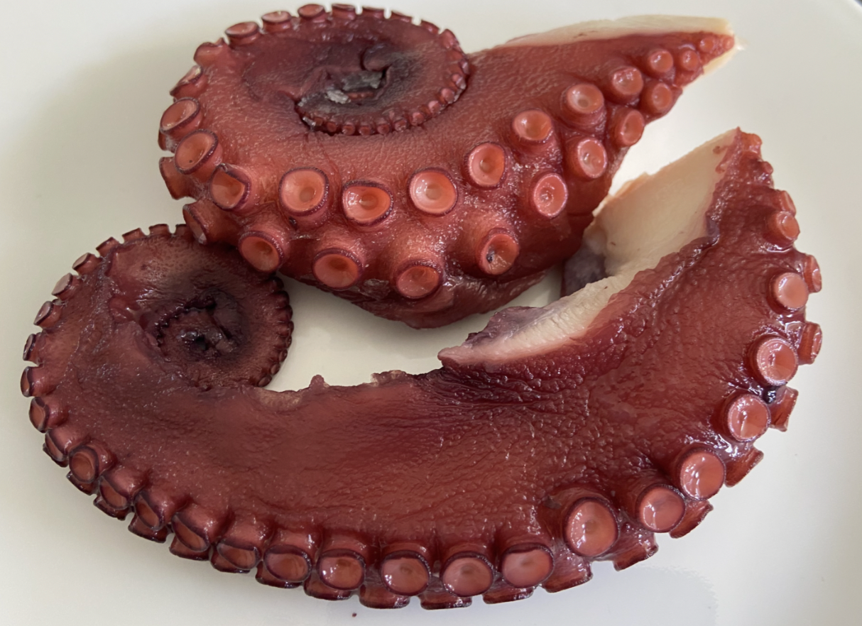 Frozen Cooked Octopus Legs