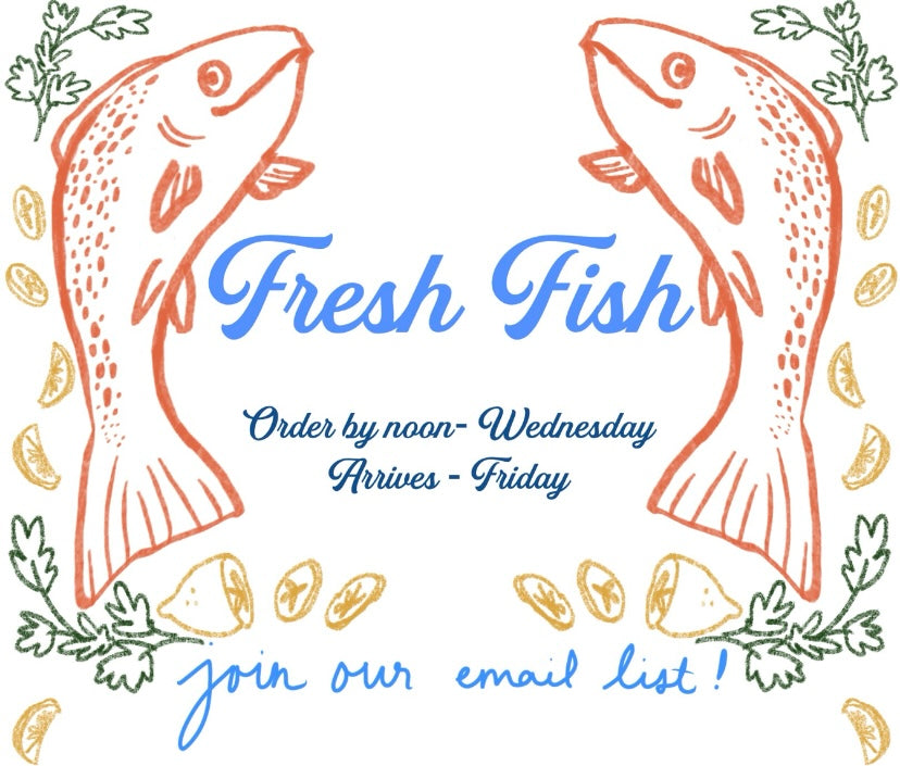 Fresh Fish & Seafood This Week
