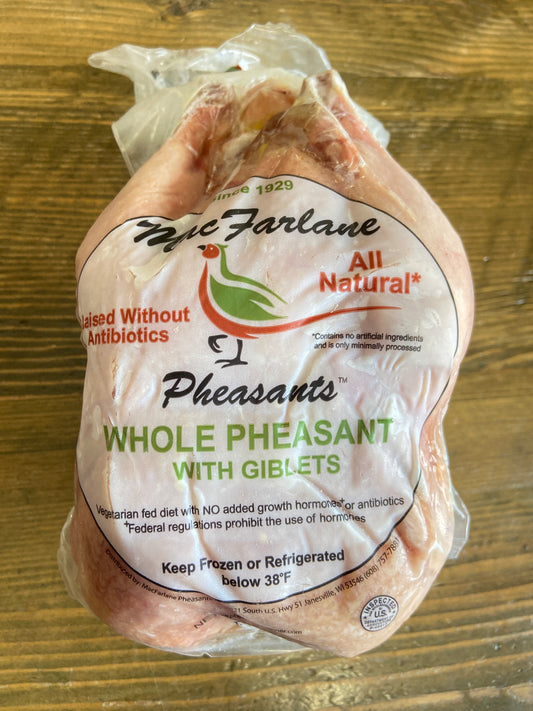 Whole Pheasant DEPOSIT